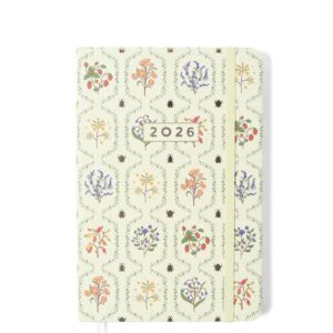 Agenda Planner 2026 Jardim Semanal 14x21 Off White