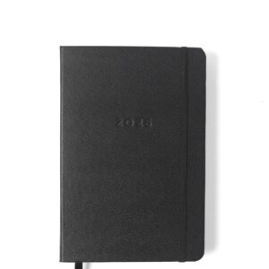 Agenda Planner 2026 Clássica Diária 14x21 Preta