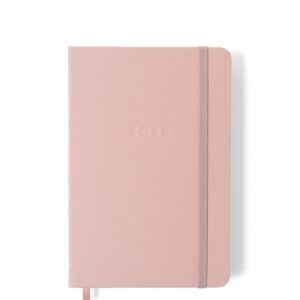 Agenda Planner 2026 Clássica Diária 14x21 Rosa Orquídea