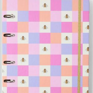 Caderno Criativo Argolado Melissa Pautado 17X24 Casinha Das Abelhas, Cicero