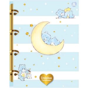 Caderno Argolado Ursinhos Carinhosos 160 folhas