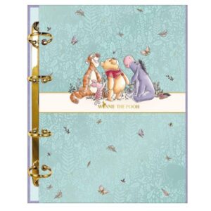 Tilibra - Caderno Argolado Cartonado Colegial Pooh 80 Folhas