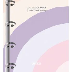 Caderno Argolado Colegial 160 folhas